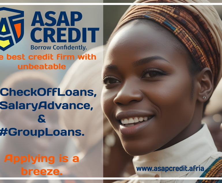 Efficient Loans: Swift, Secure, and Hassle-Free Solutions for Your Financial Needs! Unleash the power of your finances this holiday season with Asap Credit Africa