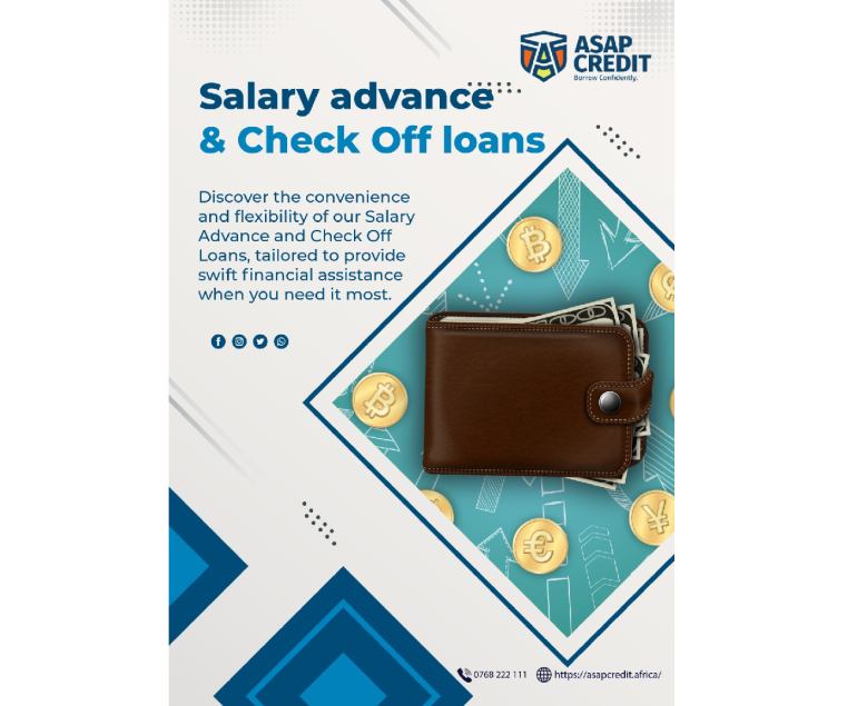 Salary Advance Loans Asap Credit Africa