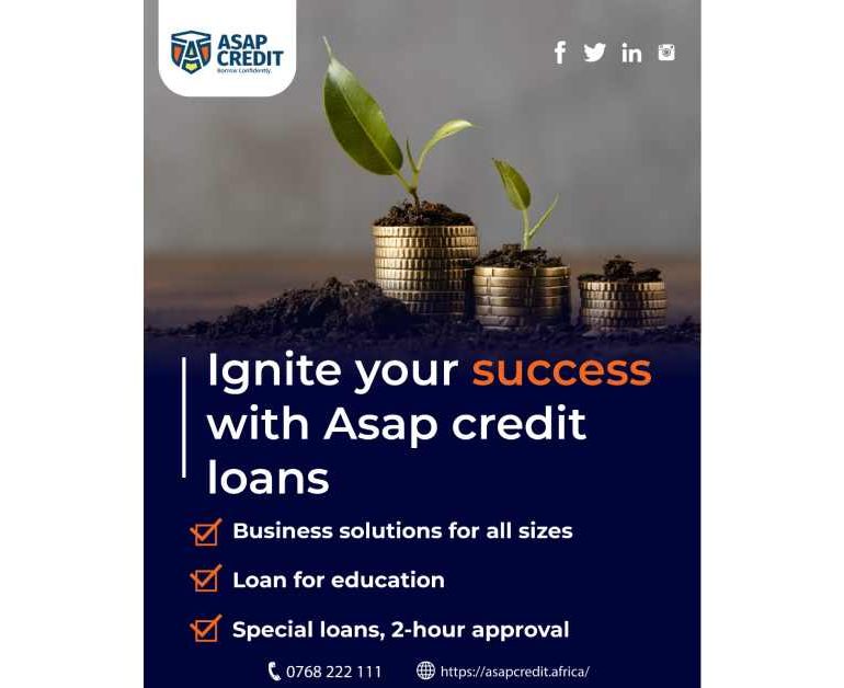 asap credit unsecured loan appluaction in kenya